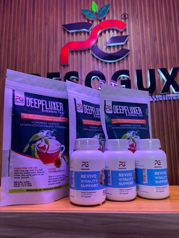 3 Revives + 3 Free DeepFluxer Teas (90 Days)